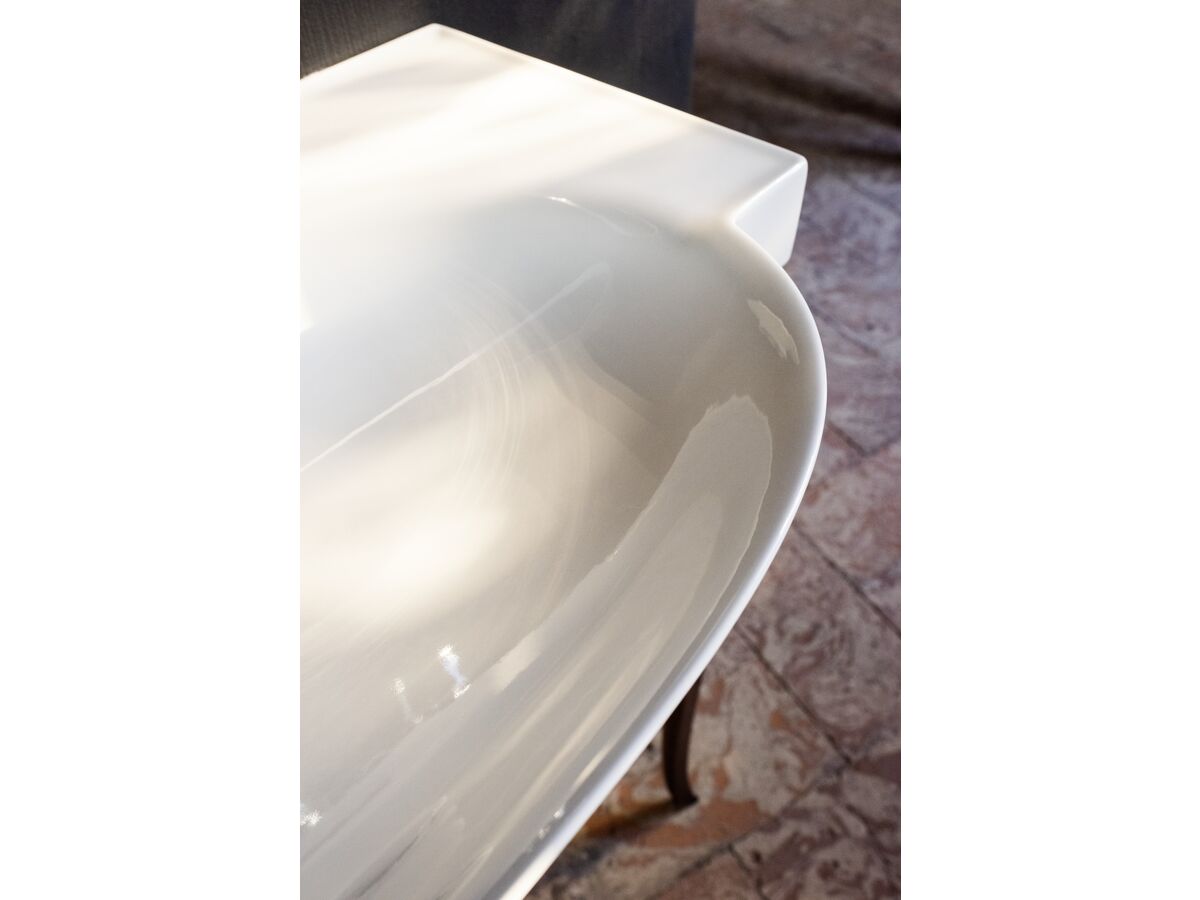 LAUFEN The New Classic Wall / Counter Basin 1 Taphole with Over Flow 800x480mm White
