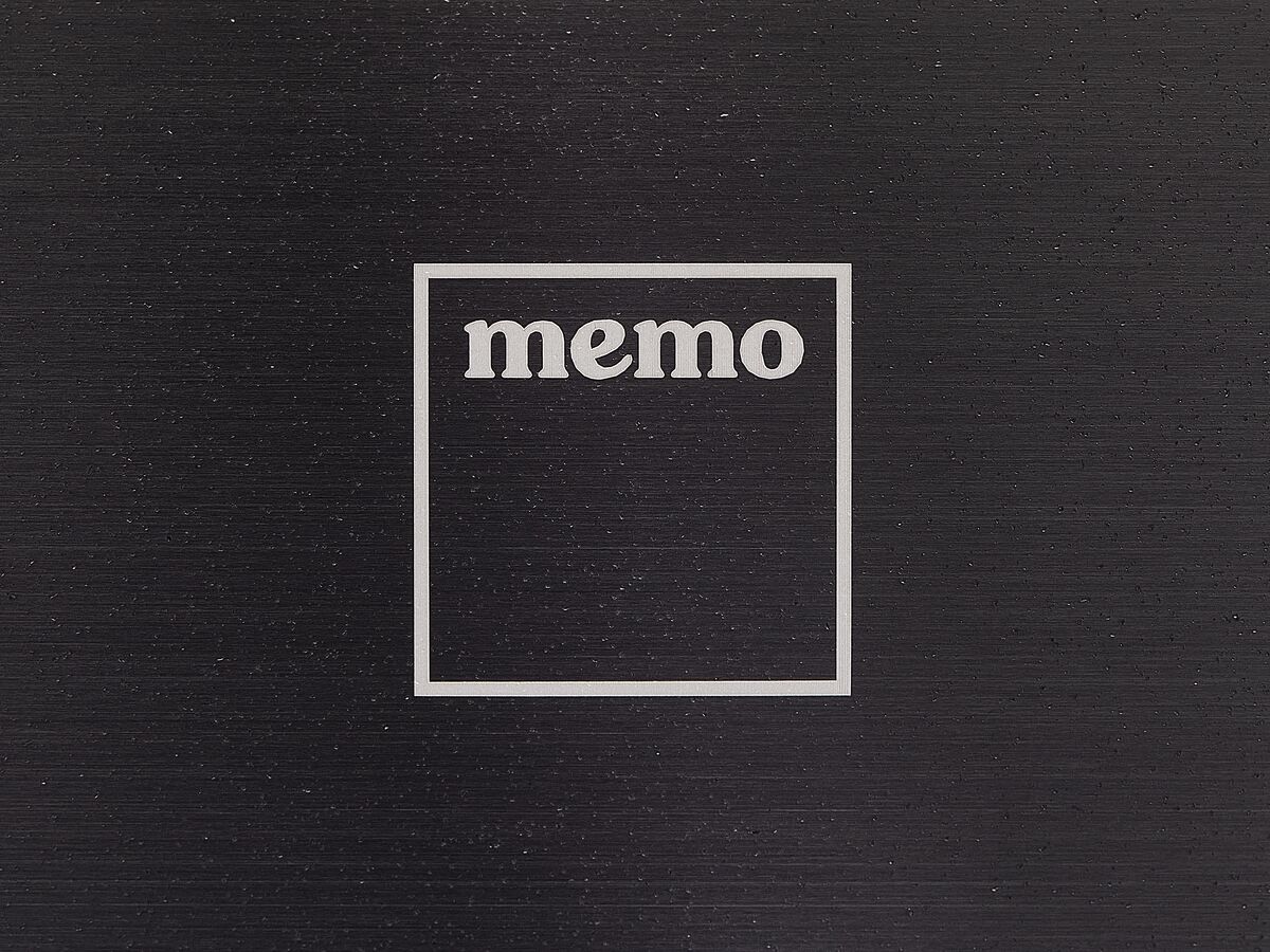 Memo Logo - Nanoplated Gunmetal