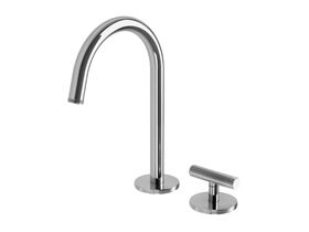 Hero - Milli Etch Progressive Hob Basin Mixer Tap Set Chrome (6 Star)