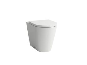 LAUFEN Kartell Rimless Back to Wall Pan and Soft Close Seat White (4 Star)
