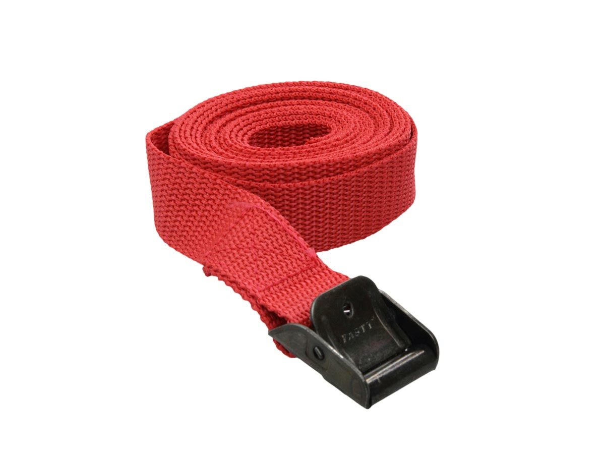 Fasty Tie Down Strap 2.5mtr Red from Reece