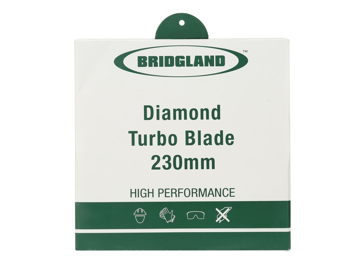 Bridgland Diamond Turbo Blade 230mm