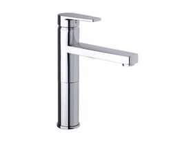 Yeva Medium Basin Mixer with Extended Outlet 160mm Chrome