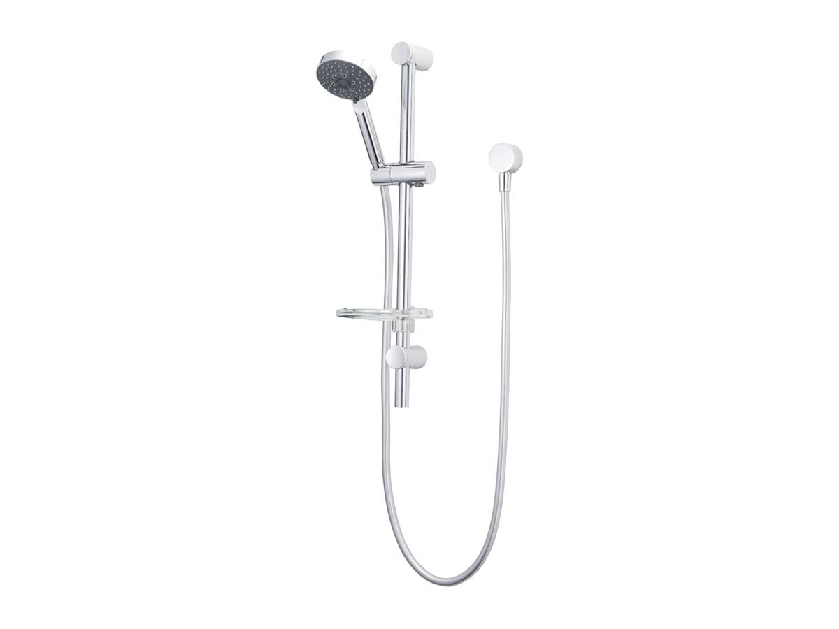 Posh Solus MKII 5 Function Rail Shower Kit Chrome (3 Star)