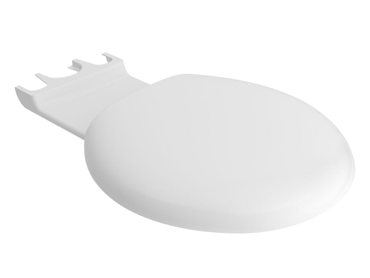 Posh Solus Soft Close Toilet Seat and Link Kit White from Reece