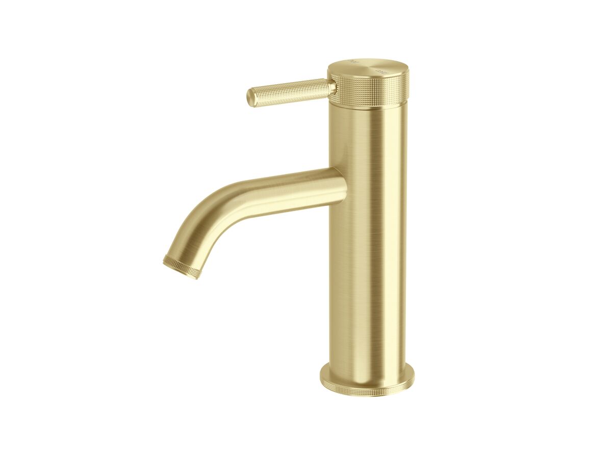 Hero - Milli Etch Basin Mixer Tap Brushed Gold (6 Star)