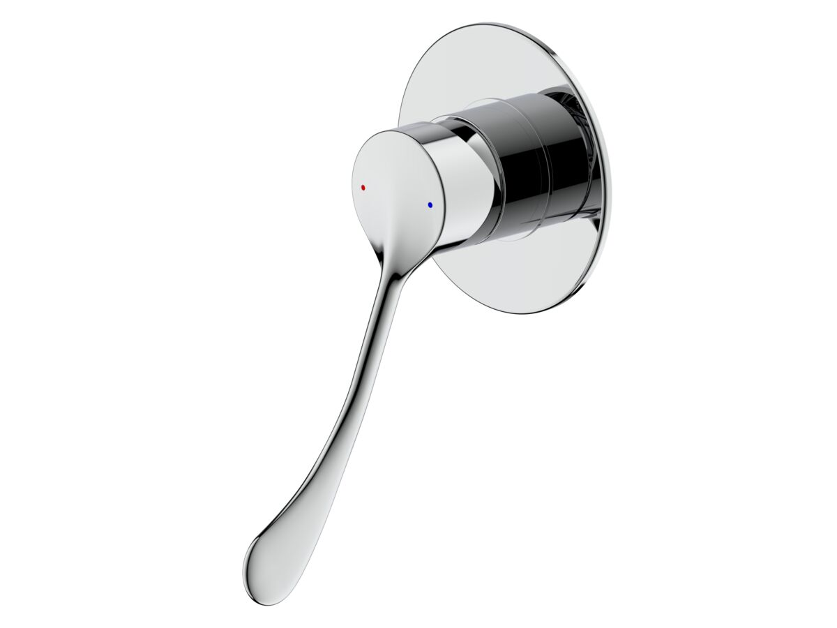 Hero - Posh Solus Shower Mixer Tap with Extended Lever Chrome