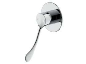 Hero - Posh Solus Shower Mixer Tap with Extended Lever Chrome