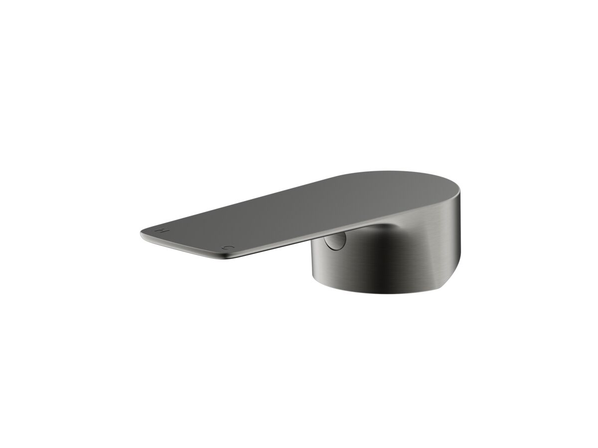 Milli Trace Shower Mixer Handle Brushed Gunmetal