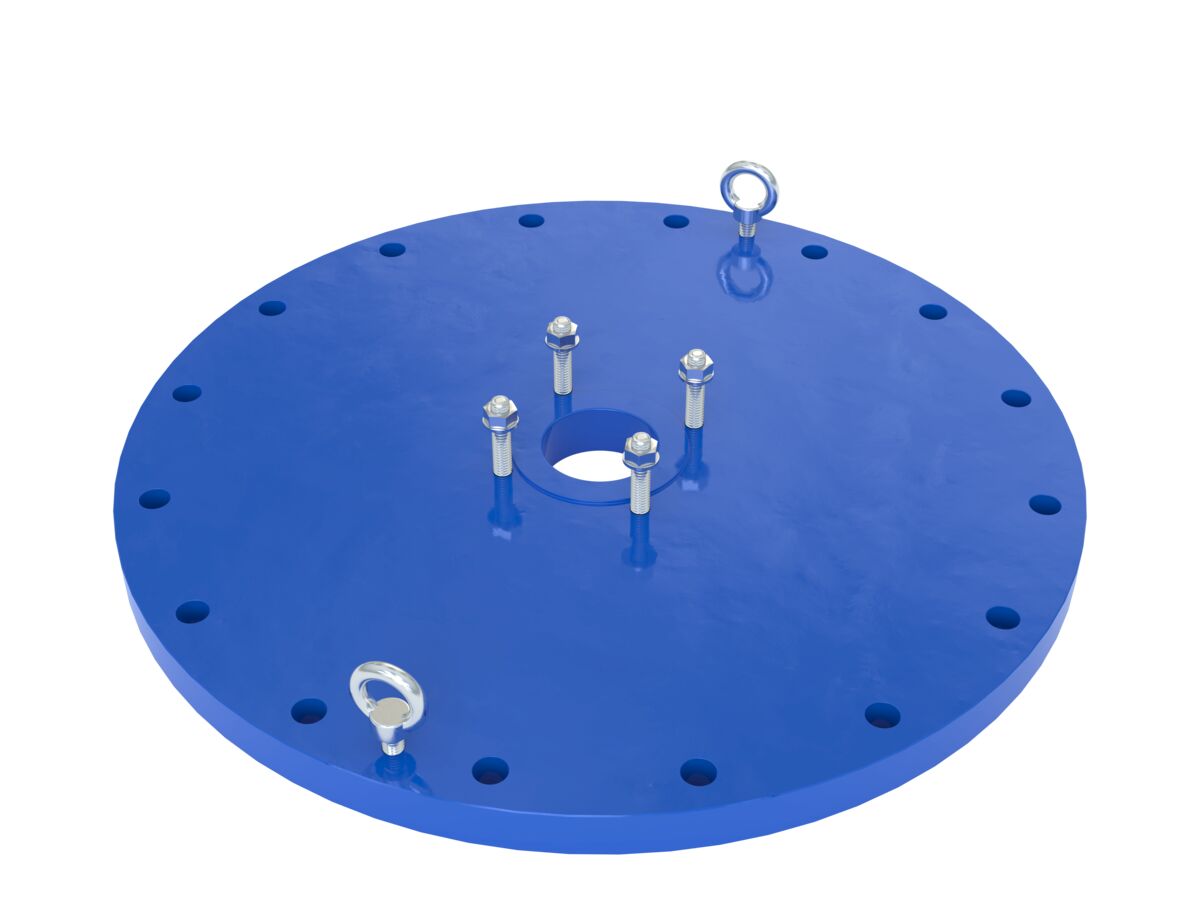 Dimax Mild Steel Offtake Flange PN16 B7 600mm x 100mm