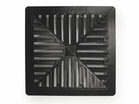 Allproof Domestic Pit 250mm x 250mm Grate Black