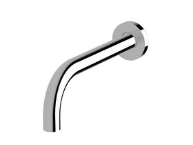 Scala 25mm Curved Bath Outlet 200mm Chrome