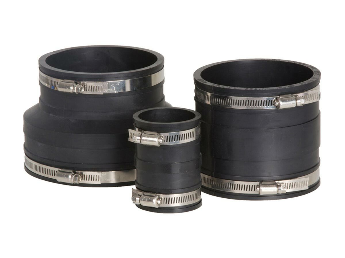 Dura Flexible Coupling 40mm32mm PVC/Copper/Galvanised from Reece