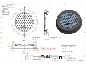 Sewer Maintenance Shaft Cover 370mm x 120mm Class B