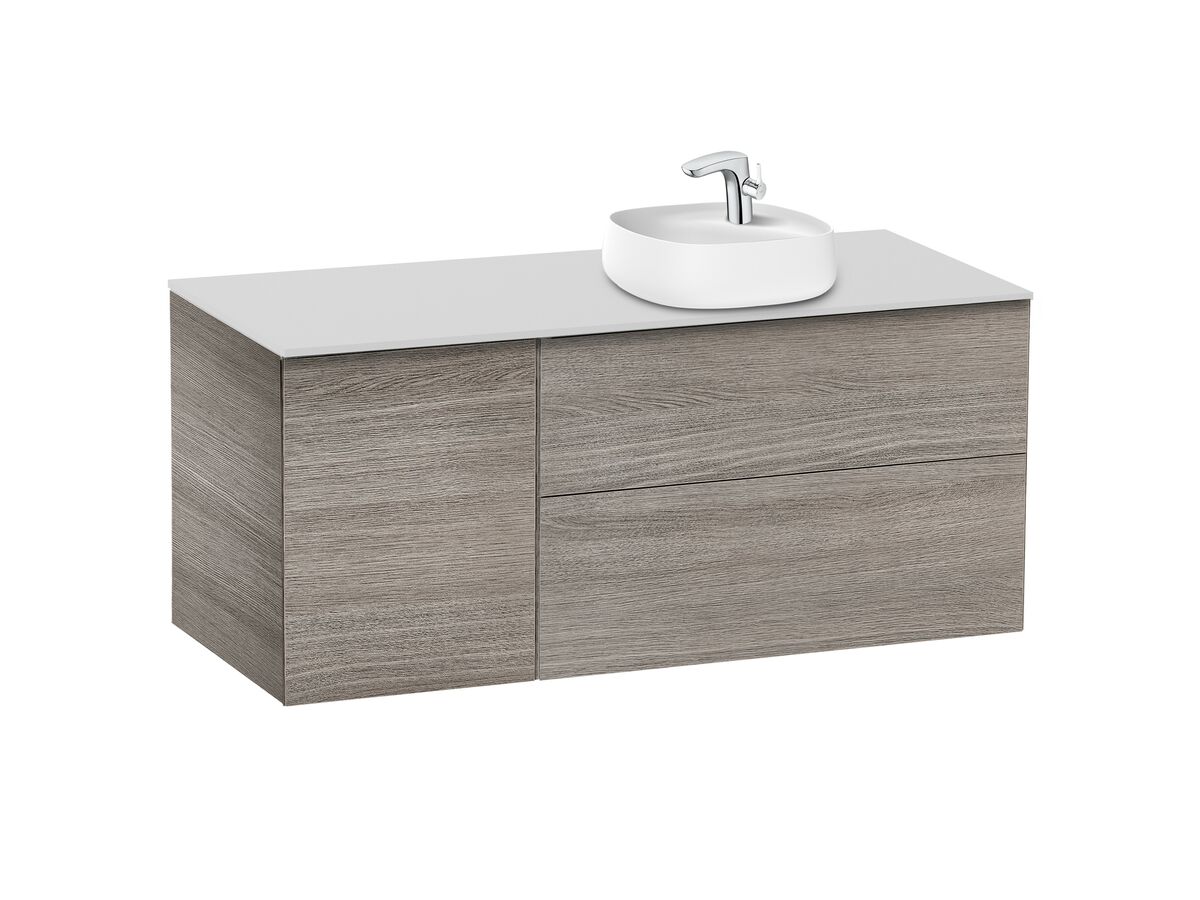 Roca Beyond Above Counter Basin 1 Taphole 450mm White