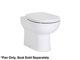 Porcher Studio Back to Wall Pan only White (4 Star)