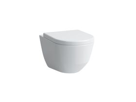LAUFEN Pro A Rimless Wall Hung Pan and Soft Close Seat White (4 Star)
