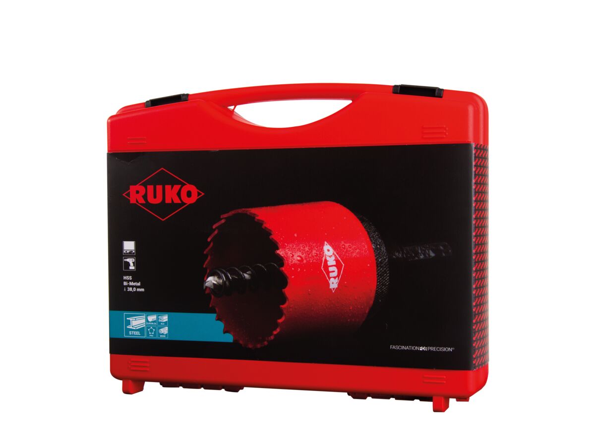 Ruko 11 Piece Plumbers Hole Saw Set from Reece