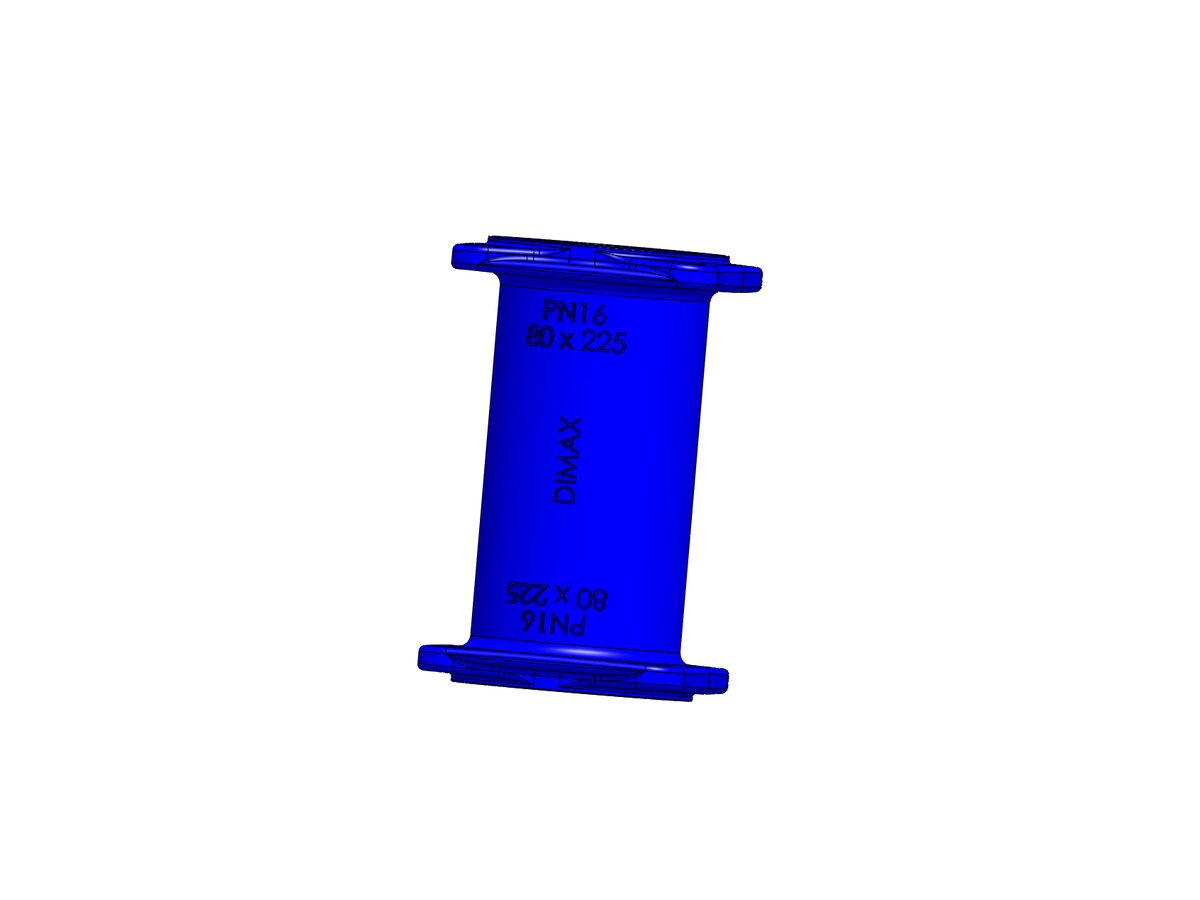 Dimax Ductile Iron Hydrant Riser (Flange x Flange) PN16 B5 80x 225mm
