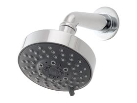 Posh Solus MKII Wall Shower & Fixed Arm 5 Function Chrome (3 Star)