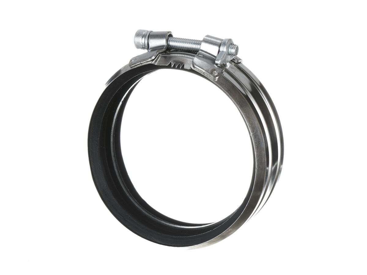 Light Wall Above Ground Coupling No Hub Stainless Steel 100mm