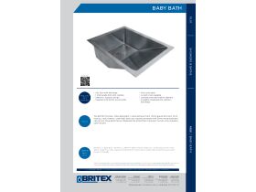 Technical Guide - Britex Baby Bath (Bb10) Stainless Steel