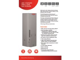 Specification Sheet - Everhot 450+ SS