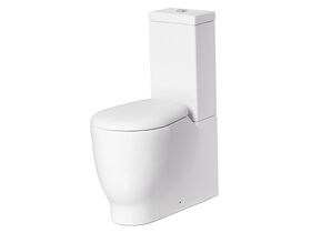 AXA Quattro Close Coupled Back To Wall Toilet Suite S & P Trap White (4 Star)
