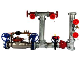 Hydrant Suction Booster with Backflow 100mm