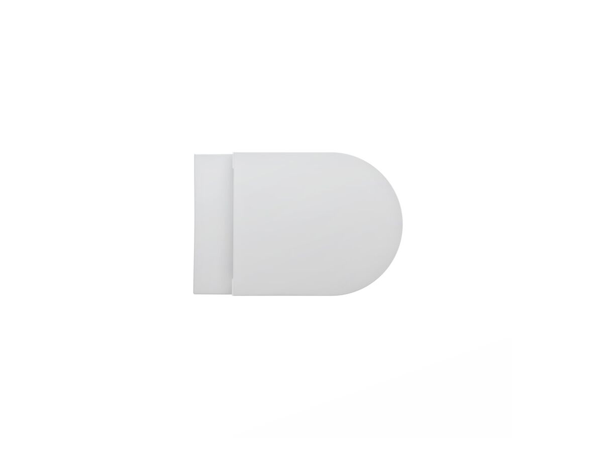 LAUFEN Kartell By Laufen Rimless Wall Hung Pan and Soft Close Quick Release Seat White (4 Star)
