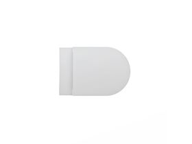 LAUFEN Kartell By Laufen Rimless Wall Hung Pan and Soft Close Quick Release Seat White (4 Star)