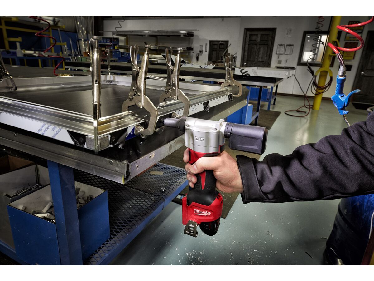 Milwaukee M12 Pop Rivet Gun 12V Tool Only from Reece