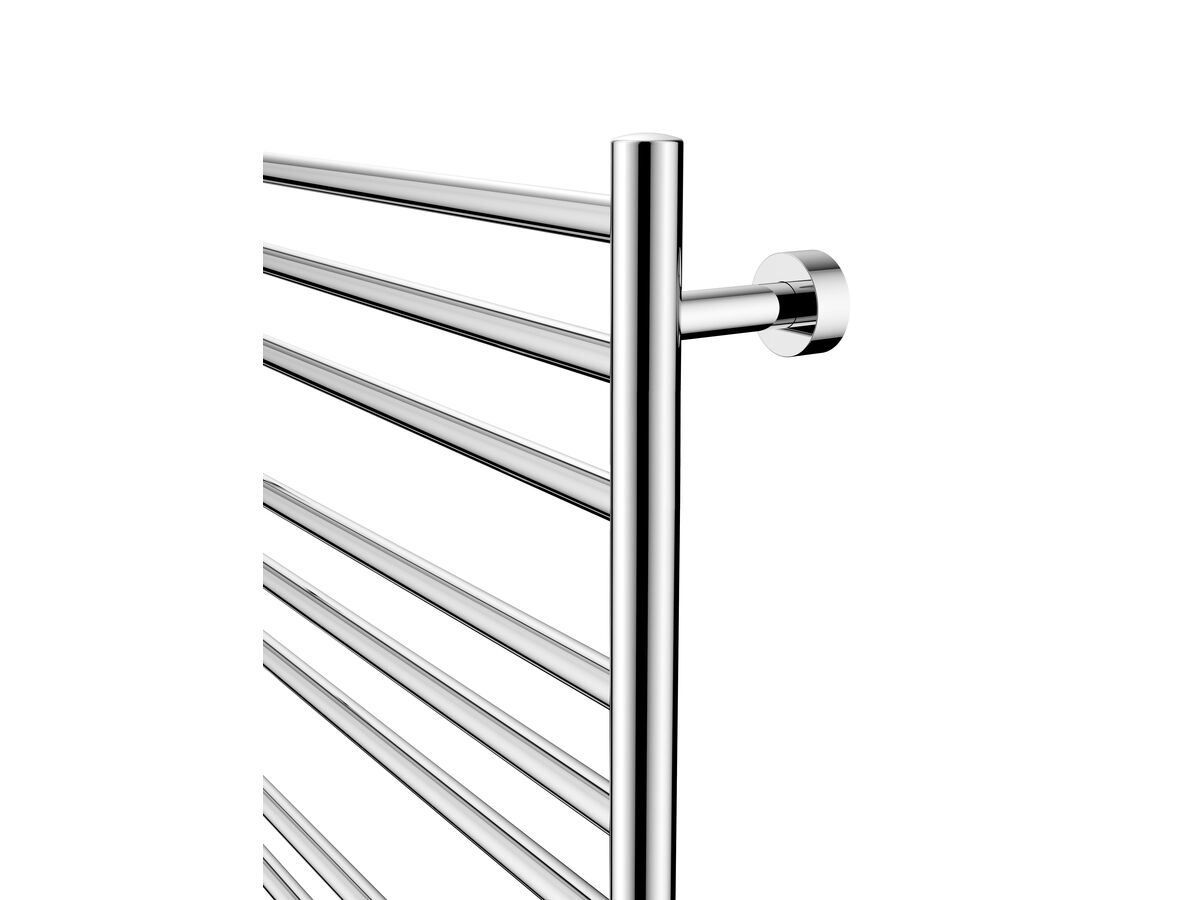 Posh Domaine Heated Towel Rail 700 x 750mm Polished Stainless Steel