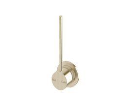 Scala Wall Mixer Tap with 150mm Extension Pin LUX PVD Brushed Platinum Gold