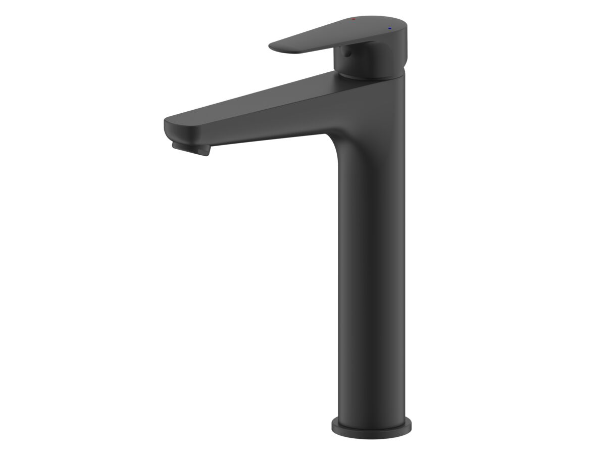 Hero - Posh Solus Extended Basin Mixer Tap Matte Black (5 Star)