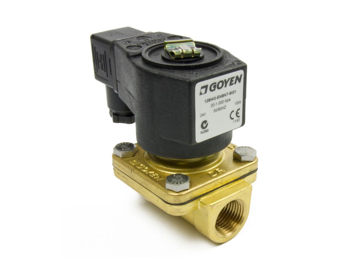 Goyen Solenoid Diaphragm Valve Rc 1/2 24/50 Din from Reece