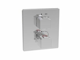 Roca L90-T Concealed Thermostatic Shower Mixer Chrome