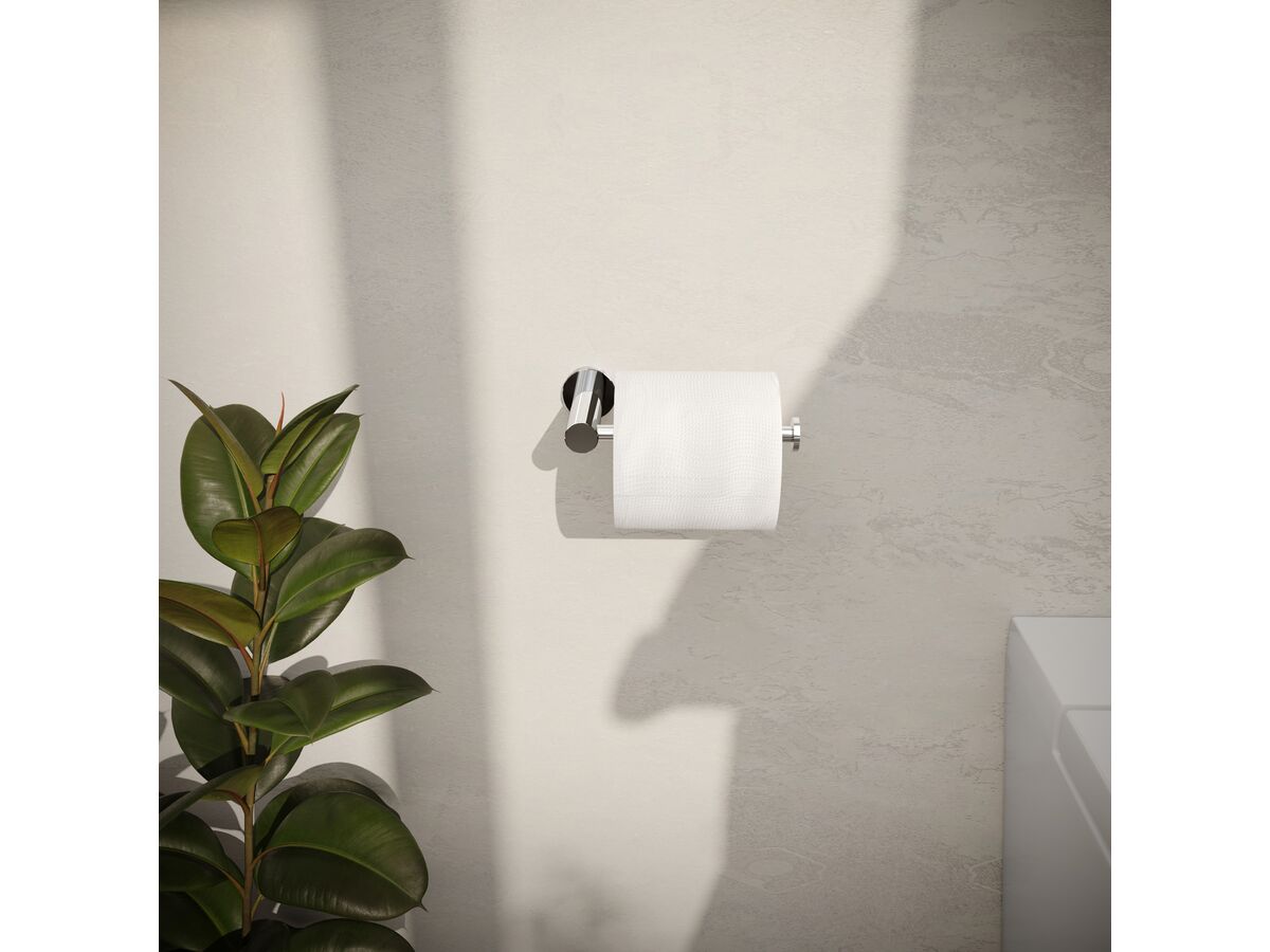 Milli Pure Toilet Roll Holder Chrome from Reece