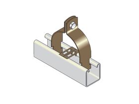 Channel Clip Nylon Coated