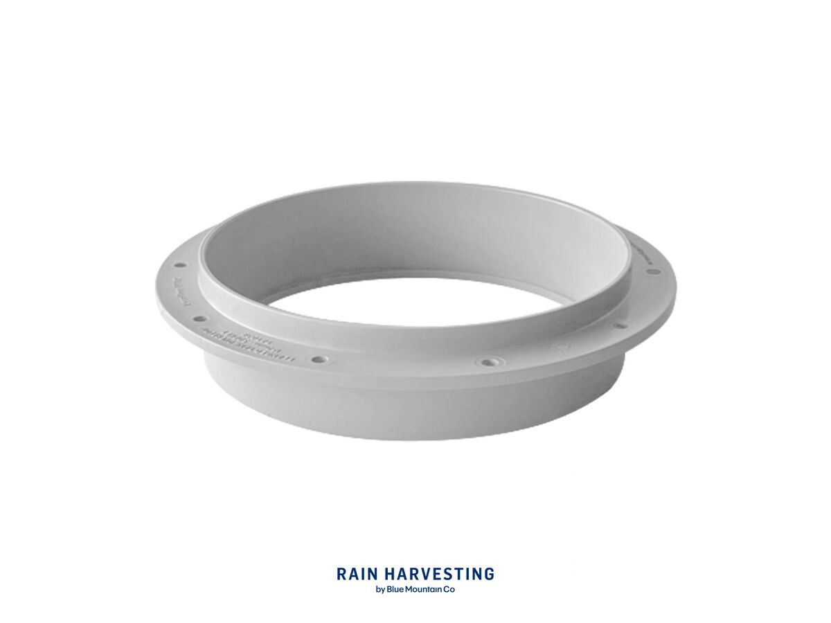 Flanged Tank Overflow Flat Wall 150mm F