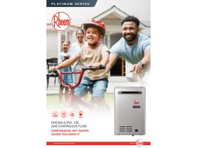 Brochure - Rheem Ultra 28L Gas Continuous Flow Hot Water