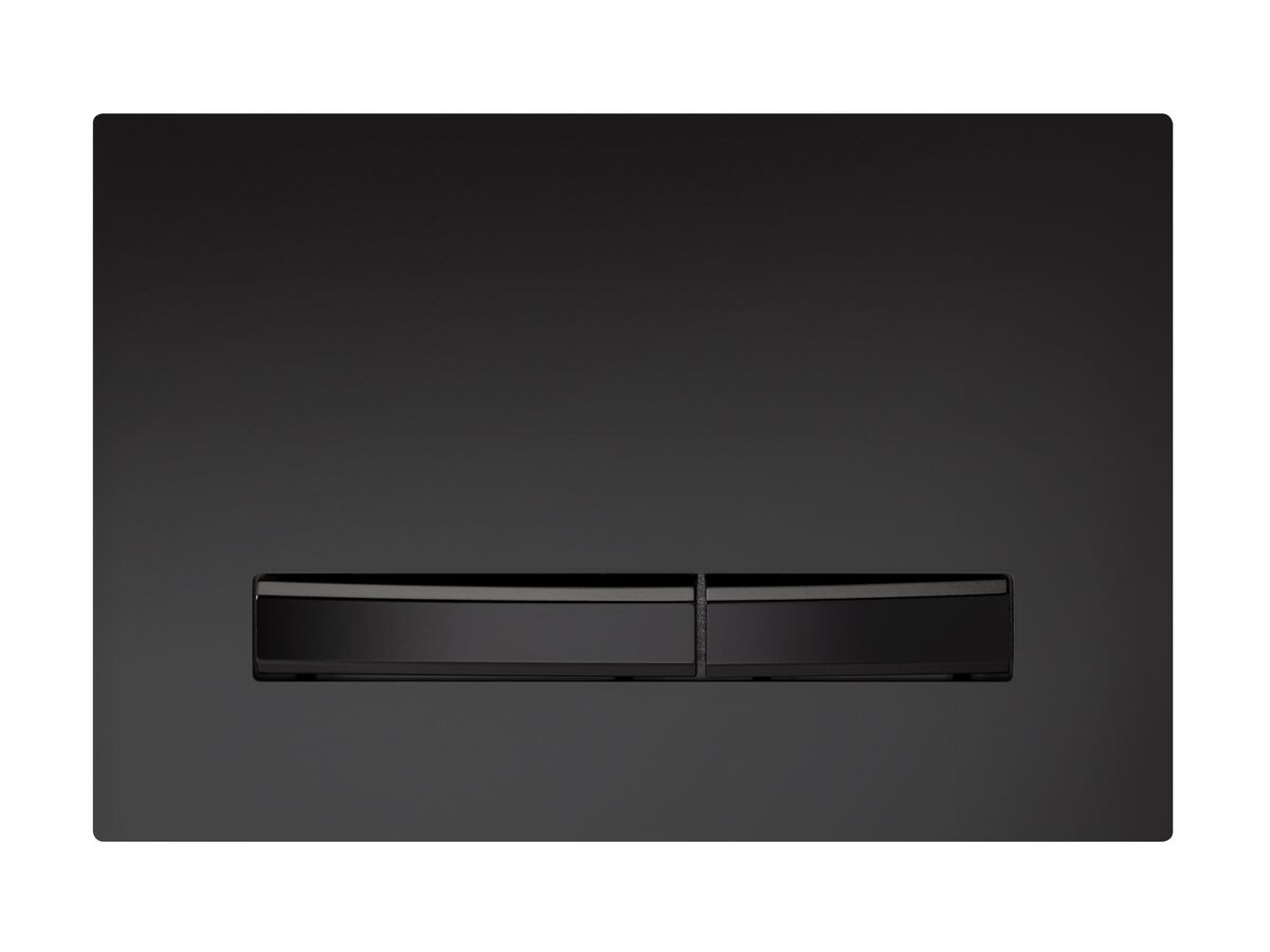Geberit Sigma50 Dual Flush Button Matte Black/Matte Black from Reece