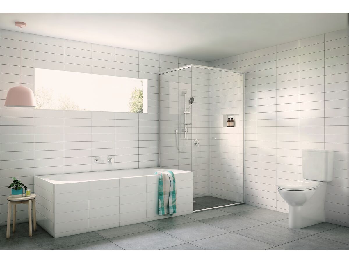Posh Solus Square Close Coupled Back to Wall Back Inlet Toilet Suite S