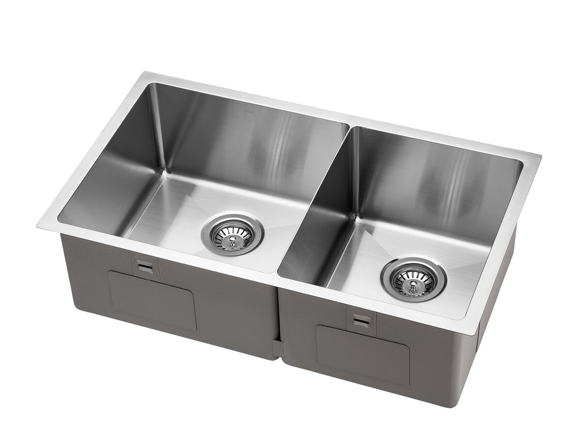 Memo Zenna 1 3/4 Bowl Sink Stainless Steel from Reece