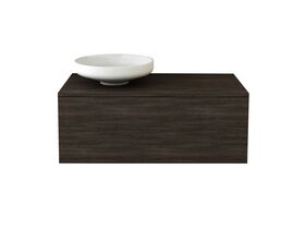 Venice 1000 Wall Hung Timber Vanity with Timber Top
