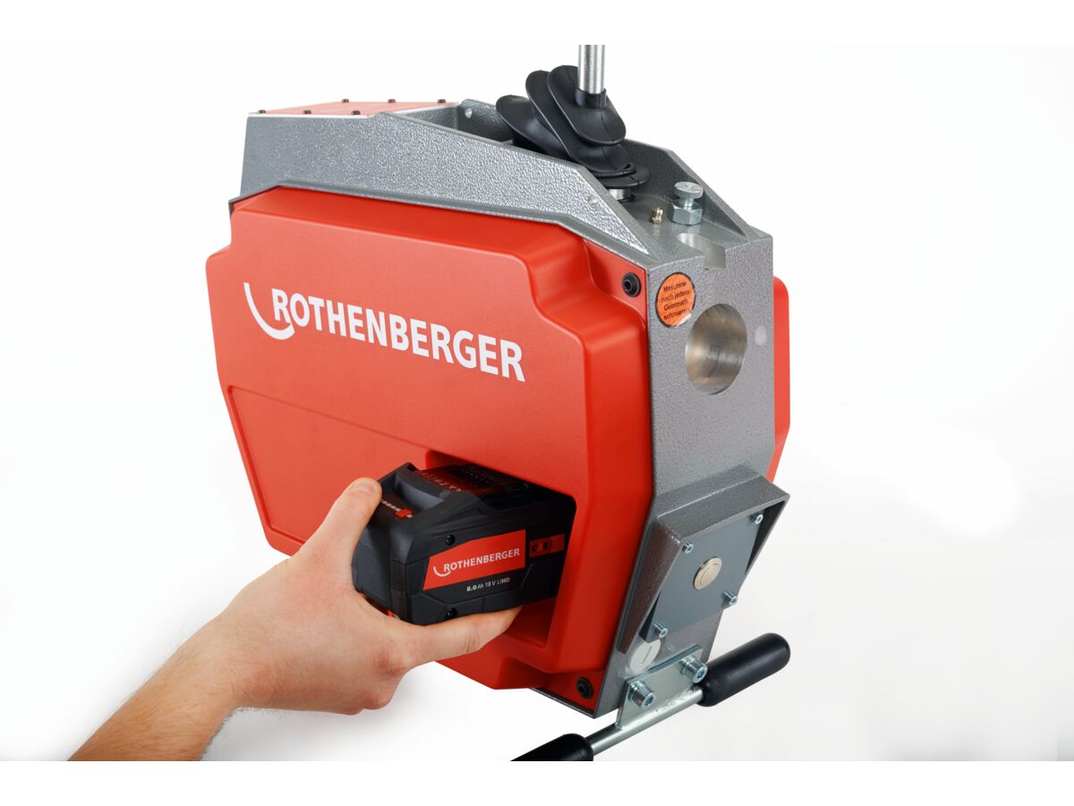 How To Use The Rothenberger R600 Drain Cleaning Machine
