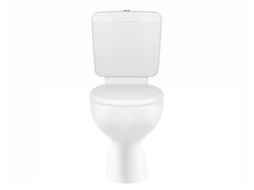 Posh Solus MK2 Low Level Link Plastic Toilet Suite S Trap White (4 Star)