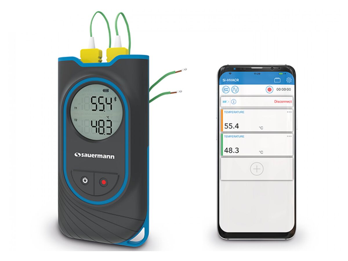 Dual Input Thermometer Dual Channel