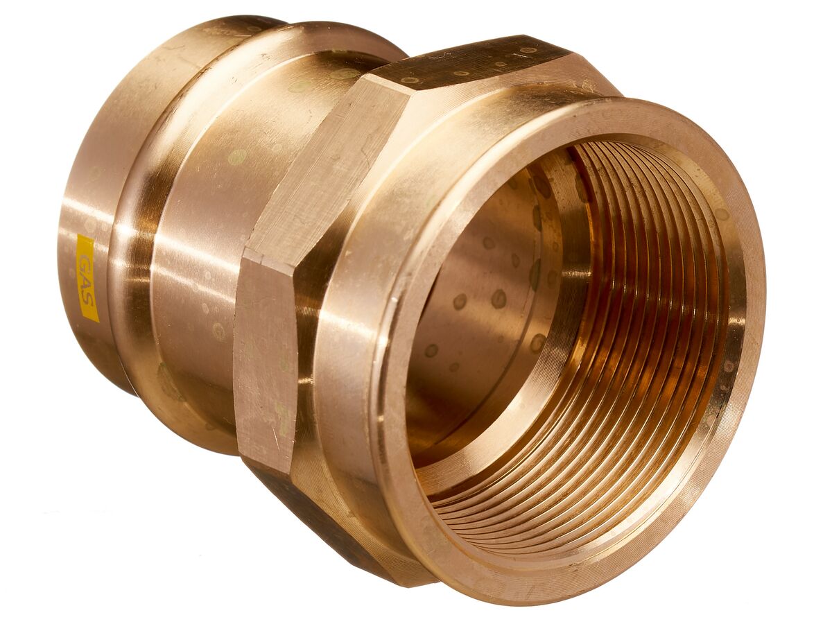 >B< Press Gas Female Coupling 50mm x 2" BSP"
