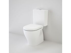 Caroma Luna Cleanflush Close Coupled S Trap Bottom Inlet Toilet Suite Xena Soft Close Seat White (4 Star)